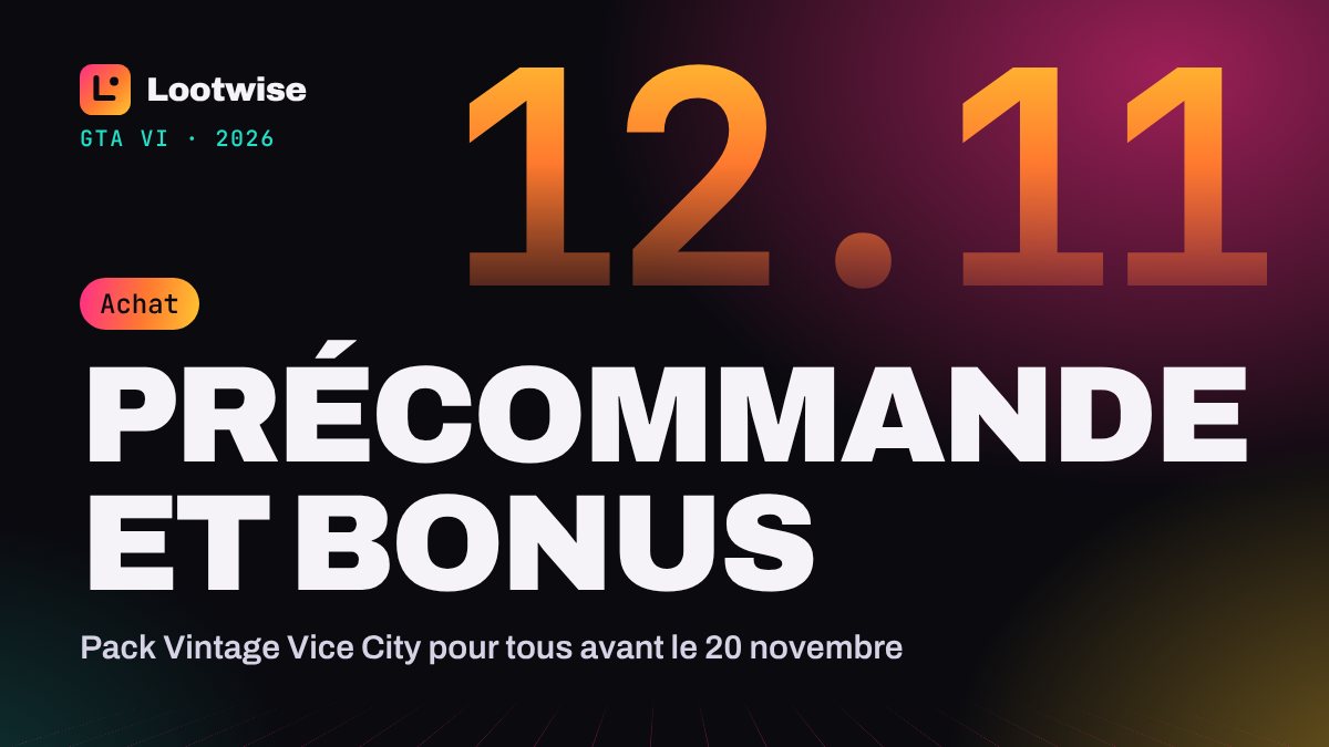 Précommander GTA 6 : bonus, préchargement et où l'acheter