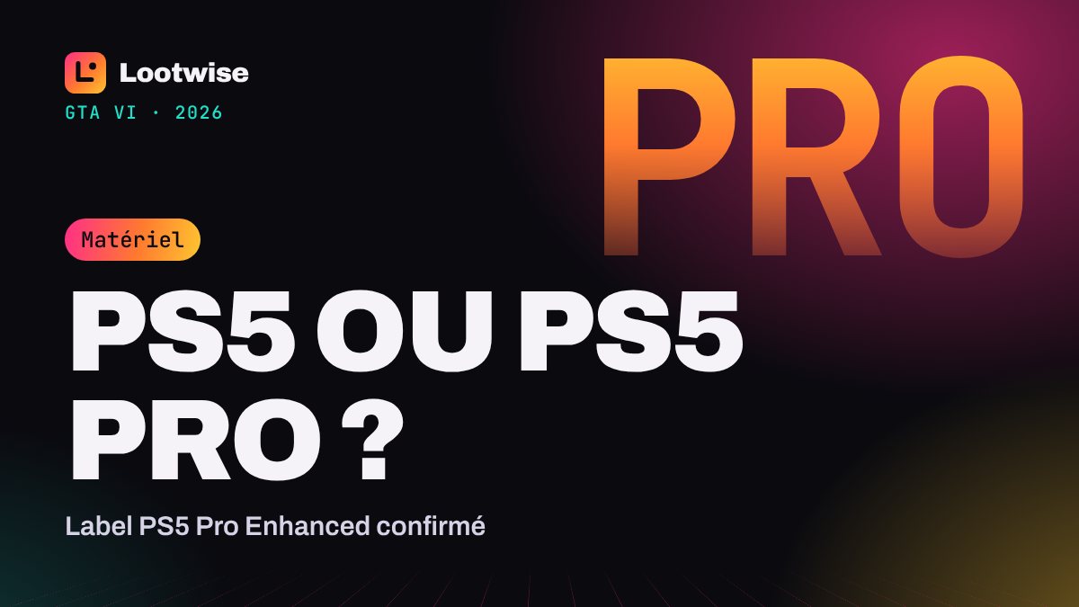 GTA 6 : PS5 ou PS5 Pro, faut-il changer de console ?